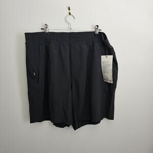 Lululemon Pace Breaker Short 7” *LL Linerless LM7BC6S BLK Mens Size XL